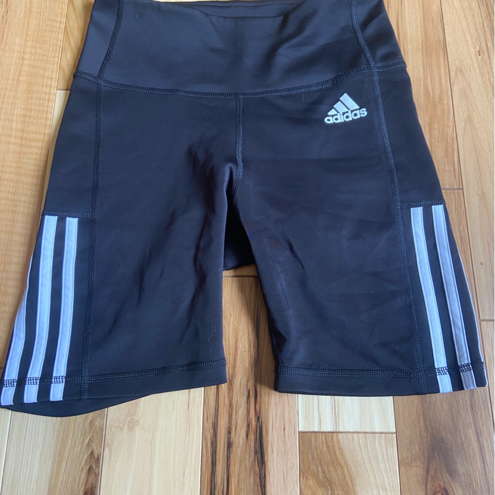 Adidas athletic biker shorts
